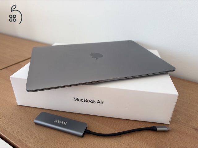 Apple Macbook Air M1 - 8GB - 256GB - 93% - Jótállás 2026-ig