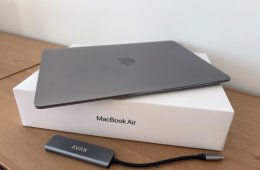 Apple Macbook Air M1 - 8GB - 256GB - 93% - Jótállás 2026-ig
