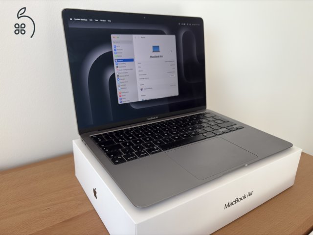 Apple Macbook Air M1 - 8GB - 256GB - 93% - Jótállás 2026-ig