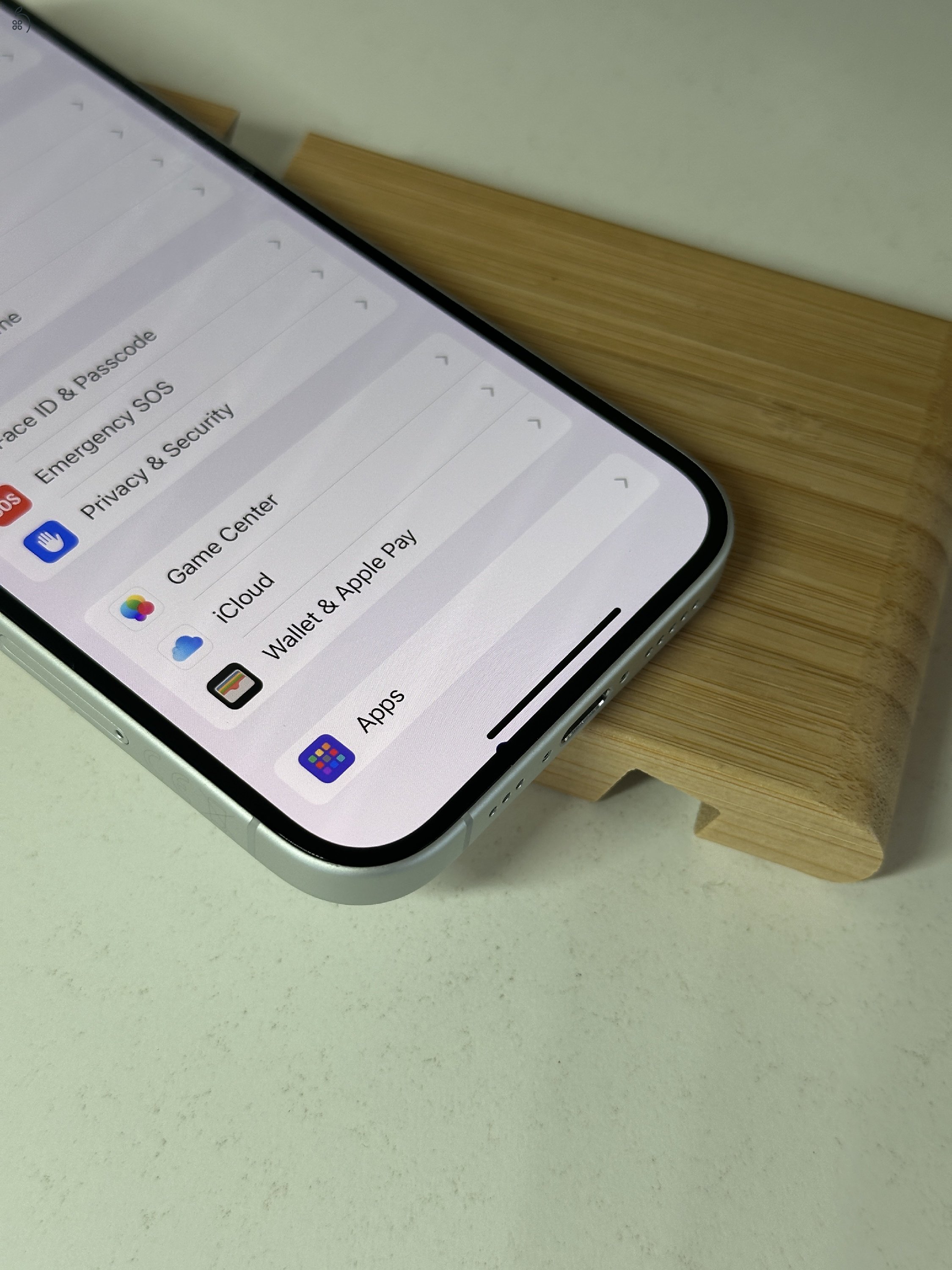  iPhone 16 128GB Fehér, Független - Garancia, Számla 