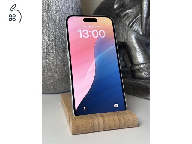  iPhone 16 128GB Fehér, Független - Garancia, Számla 