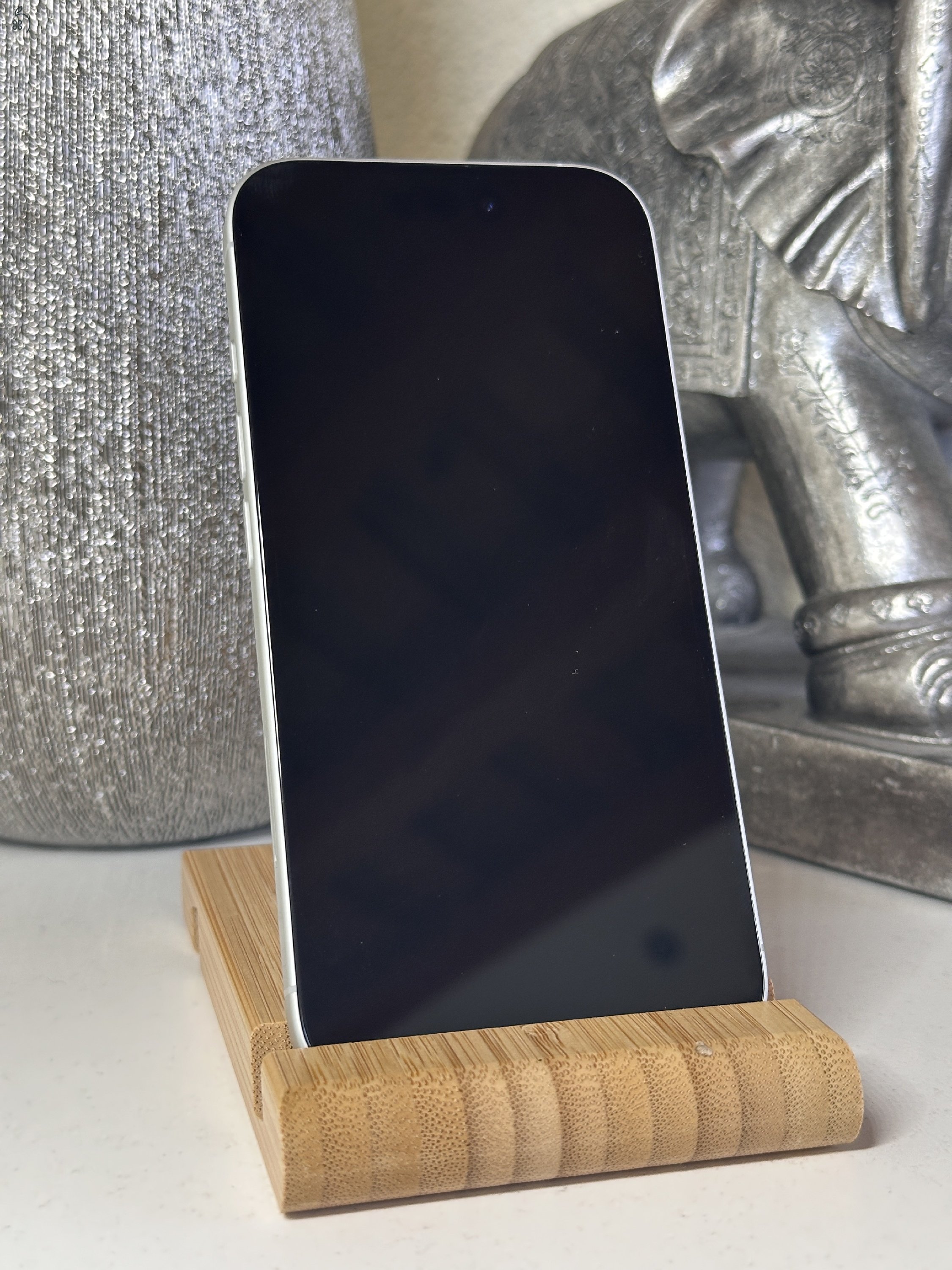 iPhone 16 128GB Fehér, Független - Garancia, Számla 