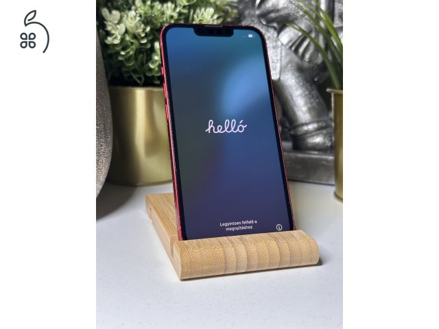  iPhone 13 256GB Piros, Független - Garancia, Számla 