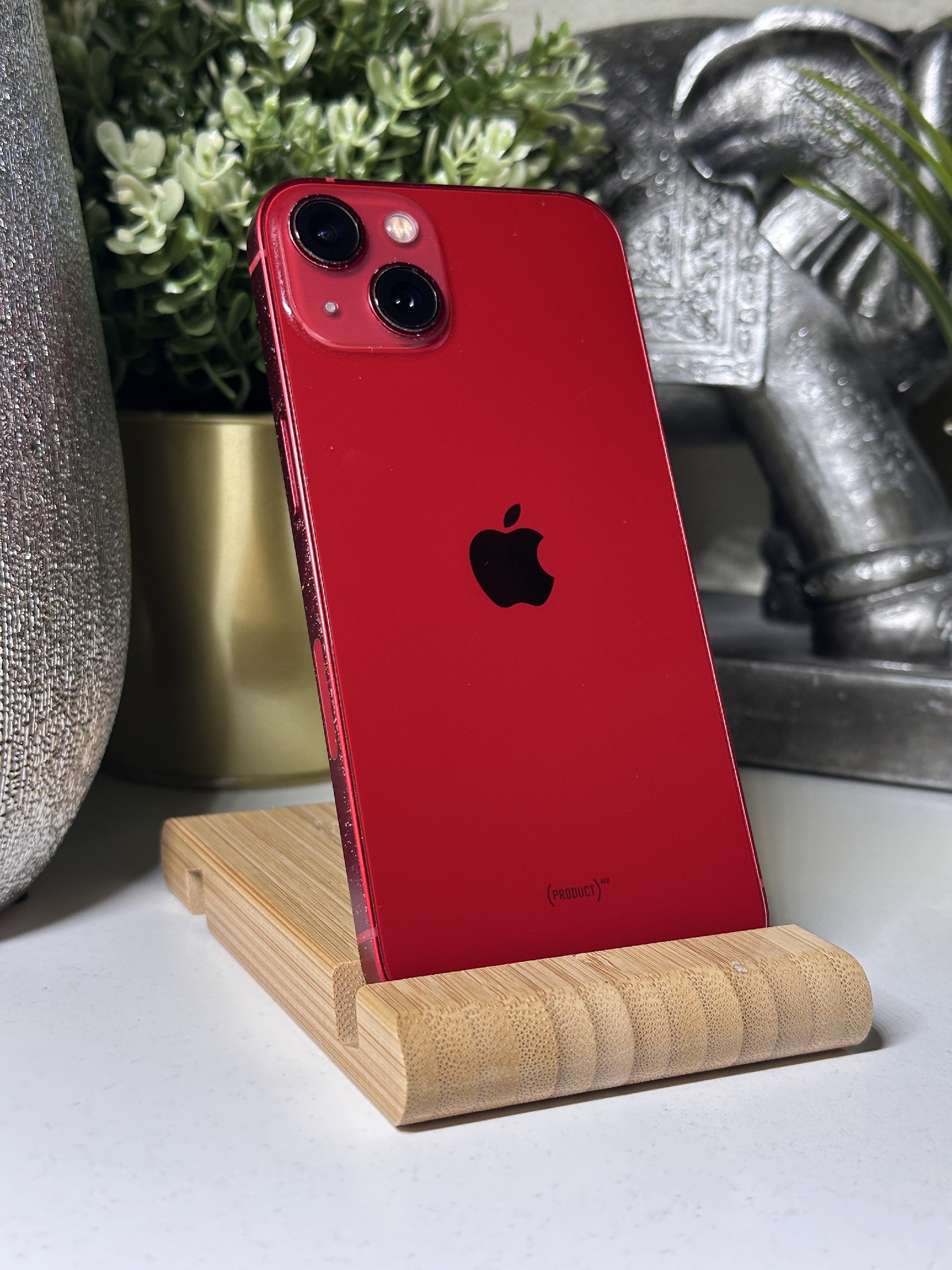  iPhone 13 256GB Piros, Független - Garancia, Számla 