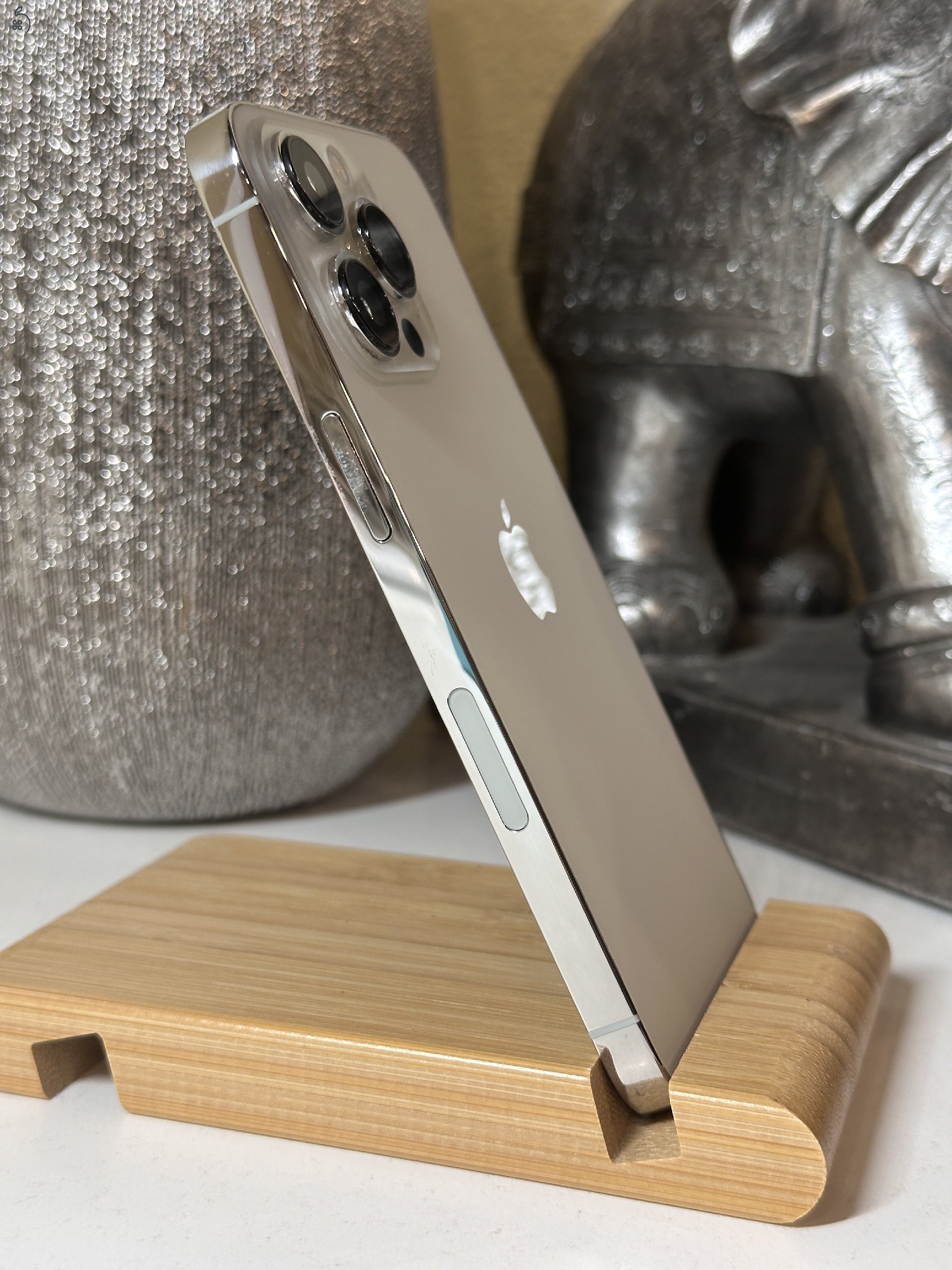  iPhone 13 Pro 128GB Fehér, Független - Garancia, Számla 