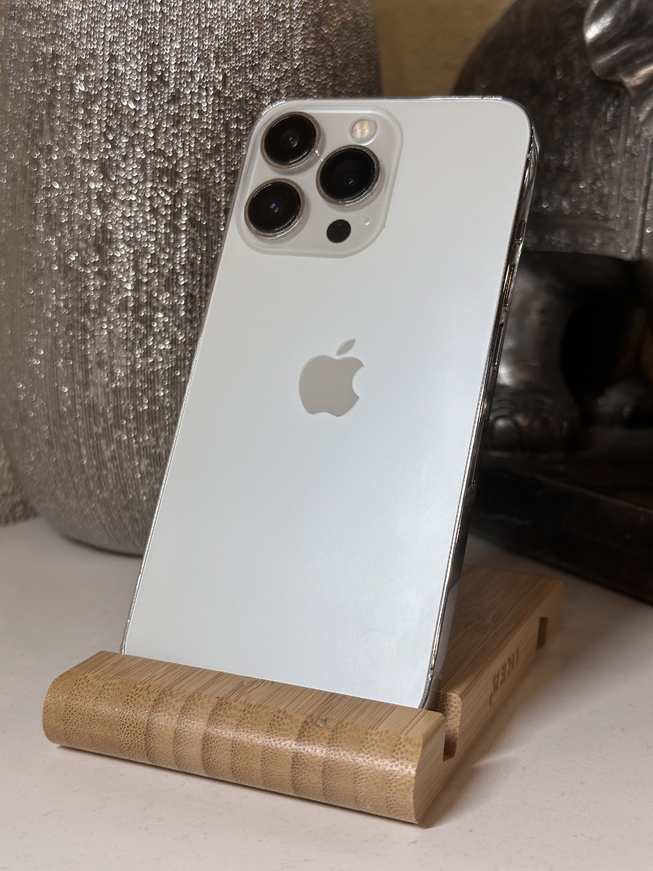  iPhone 13 Pro 128GB Fehér, Független - Garancia, Számla 
