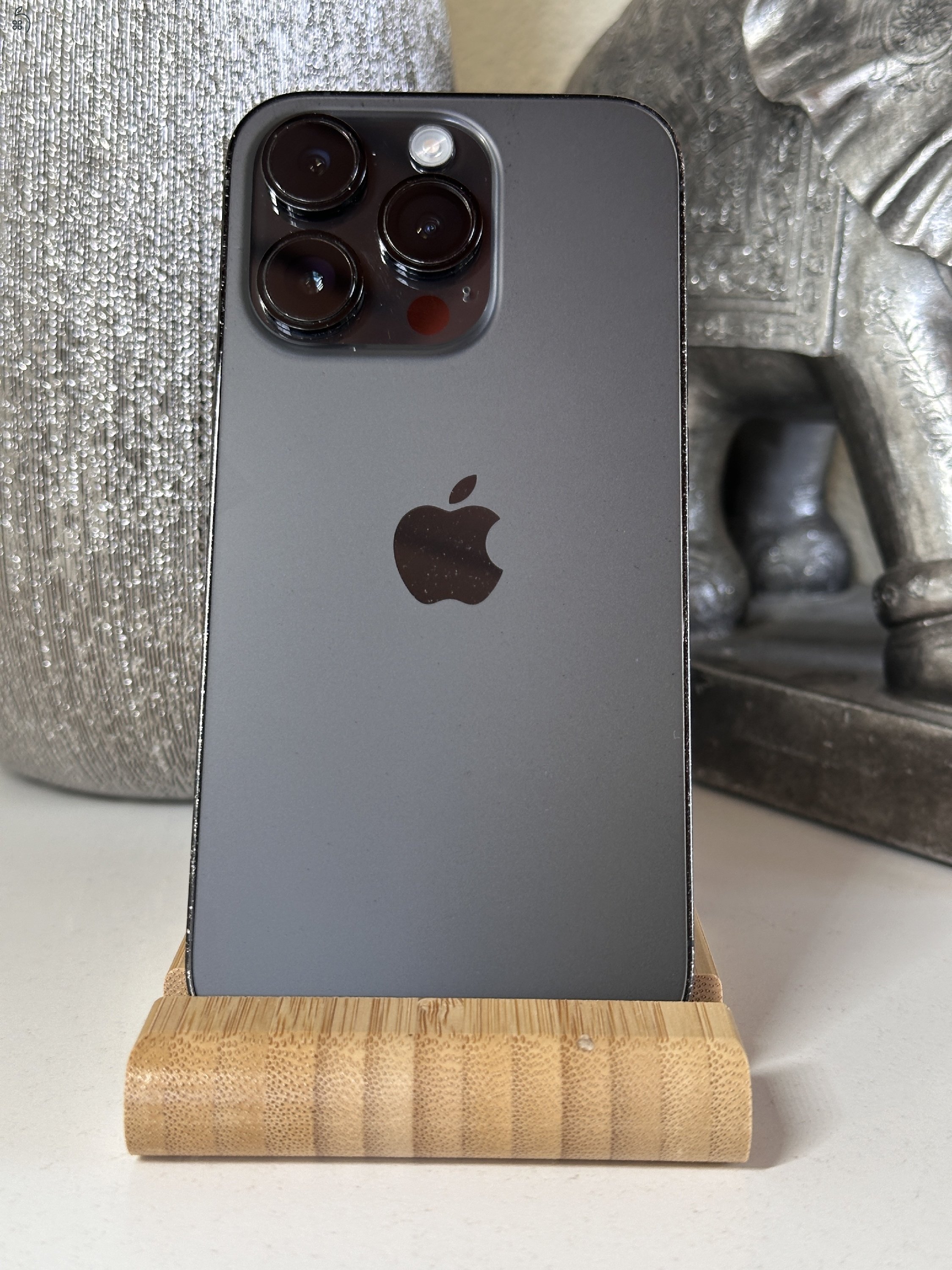  iPhone 14 Pro 256GB Fekete, Független - Garancia, Számla 