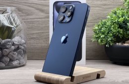 Hibátlan iPhone 15 Pro Max Blue Titanium 256GB 2 ÉV Garanciával Számlával Aksi 94%