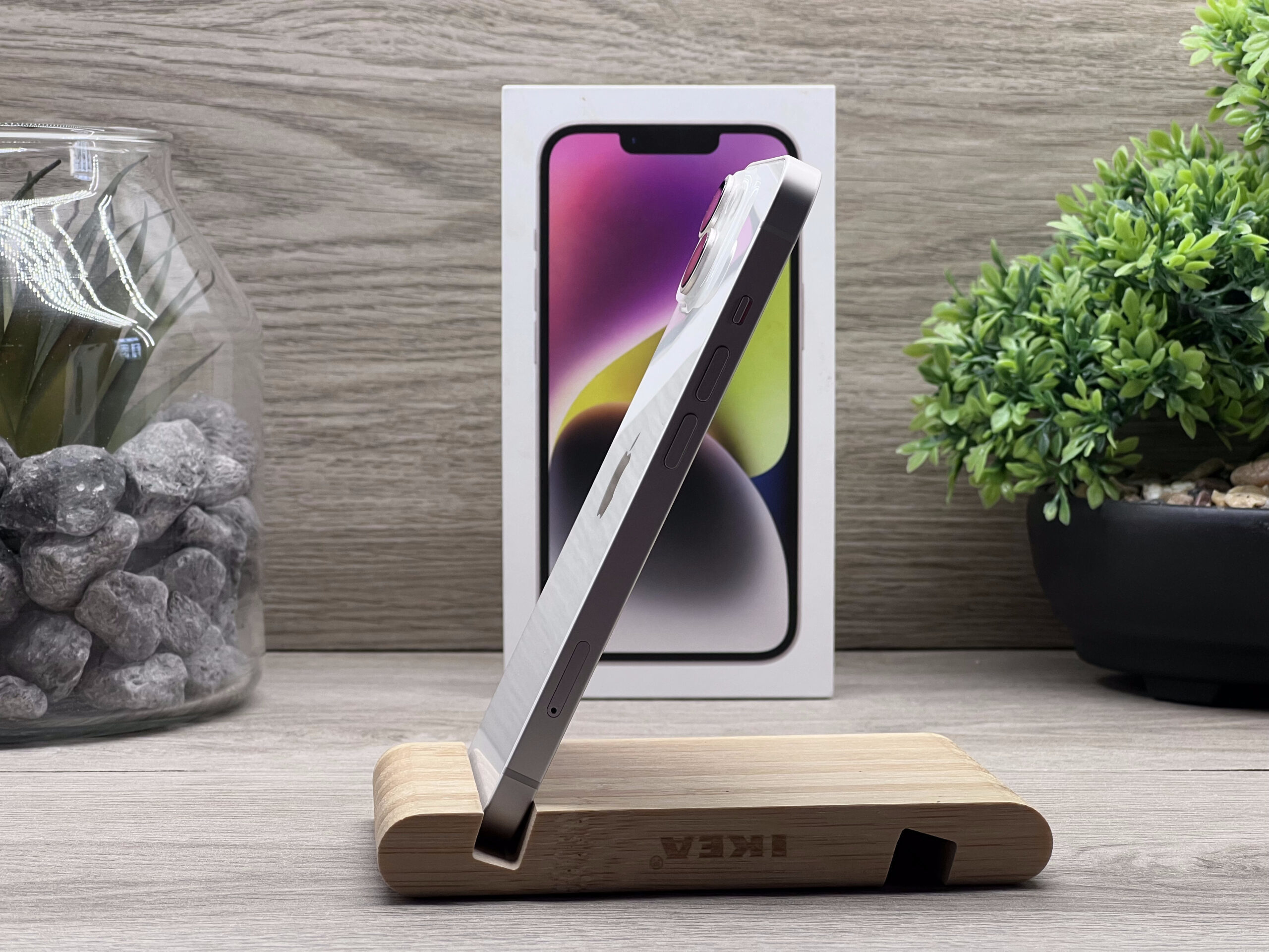 iPhone 14 Starlight 128GB 2 ÉV Garanciával Számlával Aksi 93%
