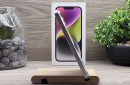iPhone 14 Starlight 128GB 2 ÉV Garanciával Számlával Aksi 93%