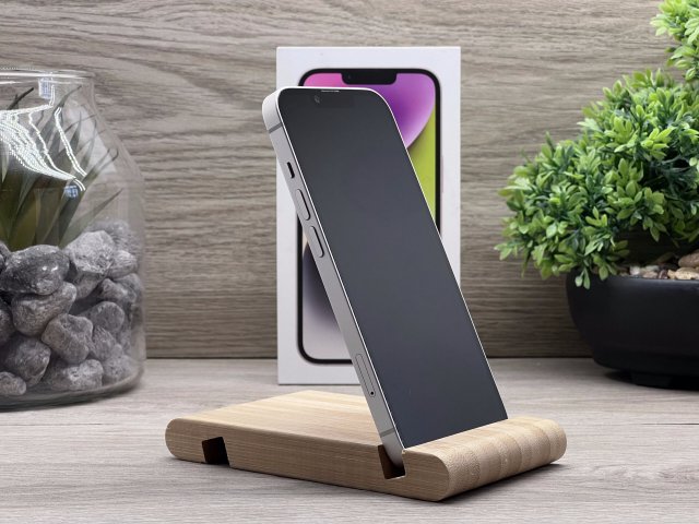 iPhone 14 Starlight 128GB 2 ÉV Garanciával Számlával Aksi 93%