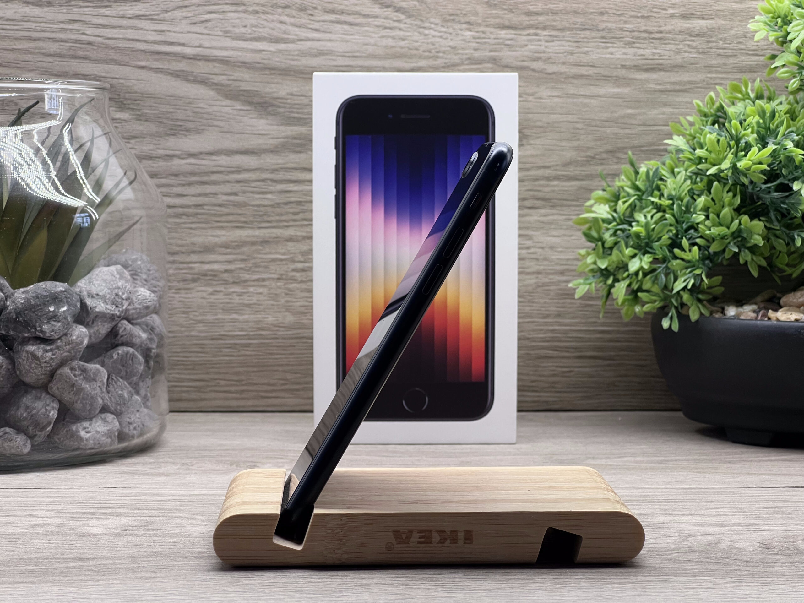 iPhone SE2022 Midnight 128GB 2 ÉV Garanciával Számlával Aksi 94%