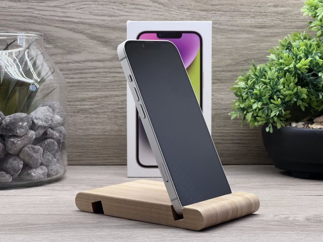 Hibátlan iPhone 14 Starlight 128GB 2 ÉV Garanciával Számlával Aksi 93%