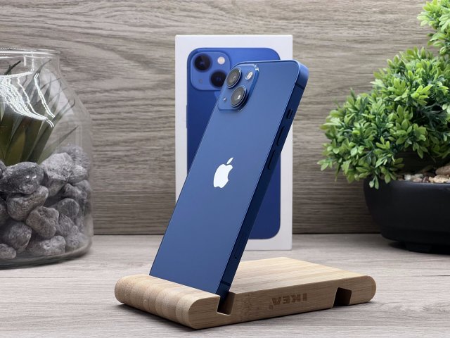 iPhone 13 Blue 256GB 2 ÉV Garanciával Számlával Aksi 100%