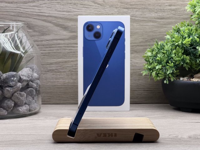 iPhone 13 Blue 256GB 2 ÉV Garanciával Számlával Aksi 100%