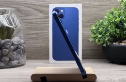 iPhone 13 Blue 256GB 2 ÉV Garanciával Számlával Aksi 100%