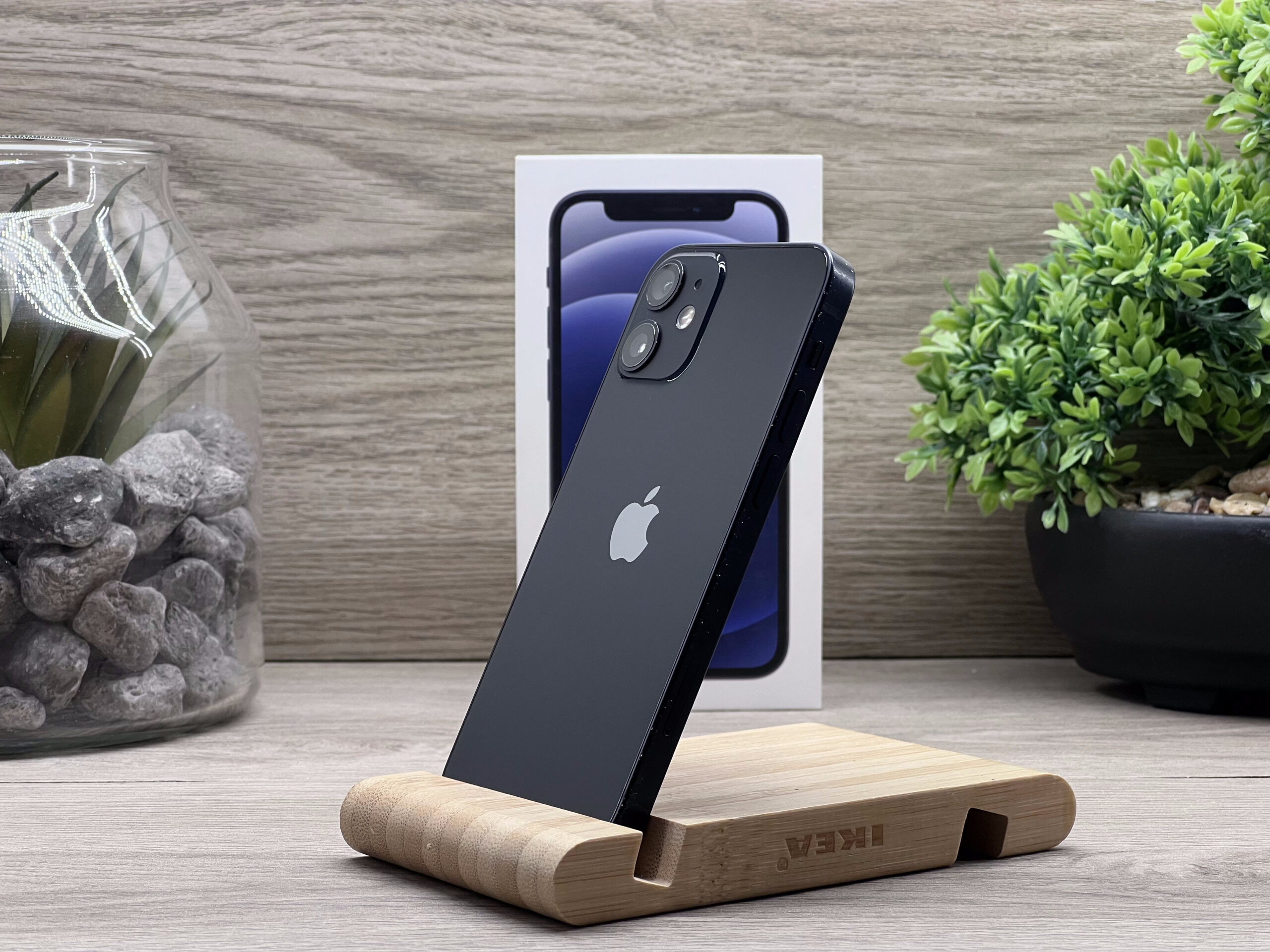 iPhone 12 Mini Black 64GB 2 ÉV Garanciával Számlával Aksi 100%