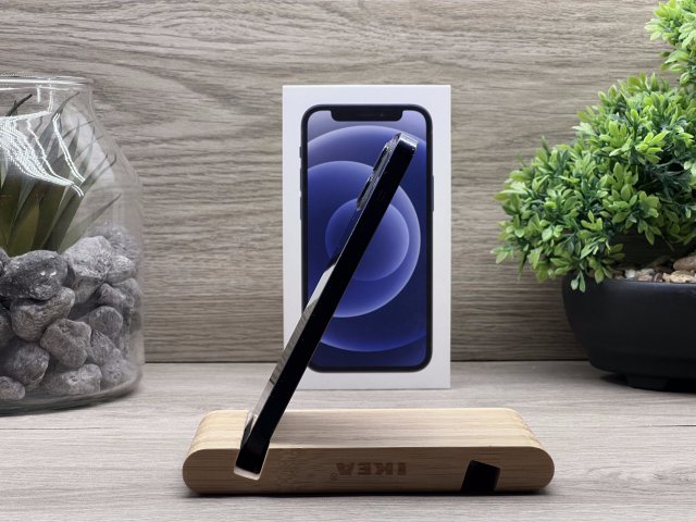 iPhone 12 Mini Black 64GB 2 ÉV Garanciával Számlával Aksi 100%