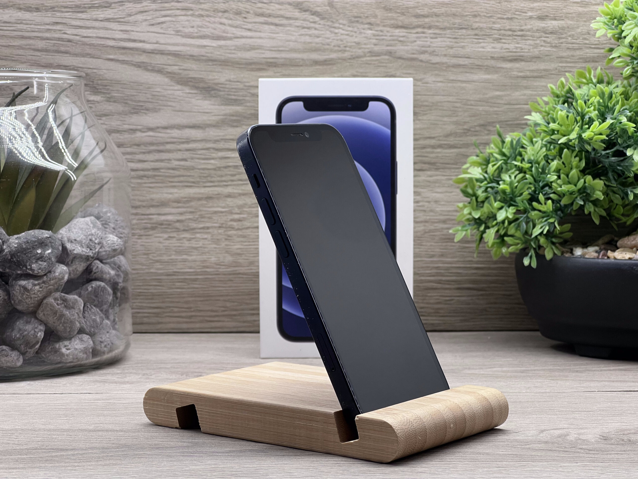 iPhone 12 Mini Black 64GB 2 ÉV Garanciával Számlával Aksi 100%