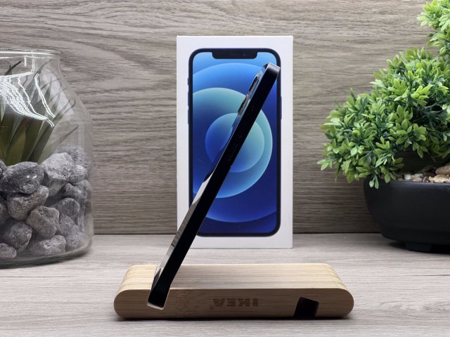 iPhone 12 Black 128GB 2 ÉV Garanciával Számlával Aksi 100%