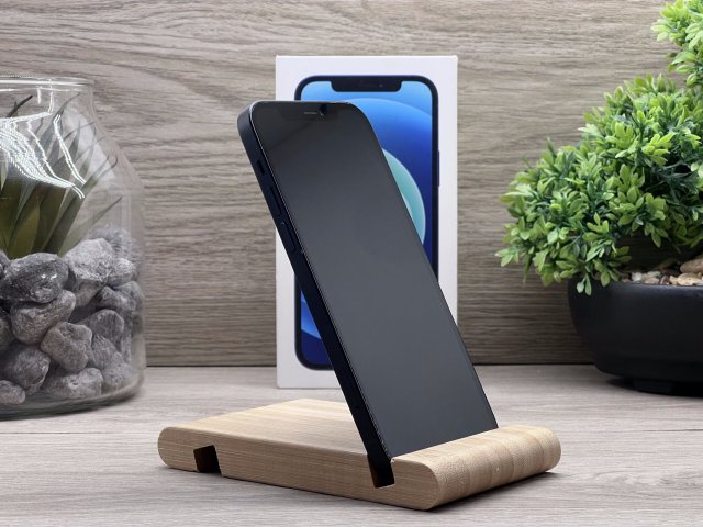 iPhone 12 Black 128GB 2 ÉV Garanciával Számlával Aksi 100%