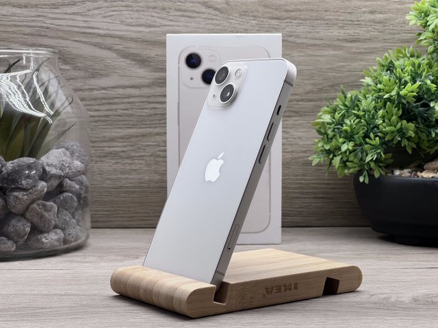 Hibátlan iPhone 13 Starlight 128GB 2 ÉV Garanciával Számlával Aksi 91%