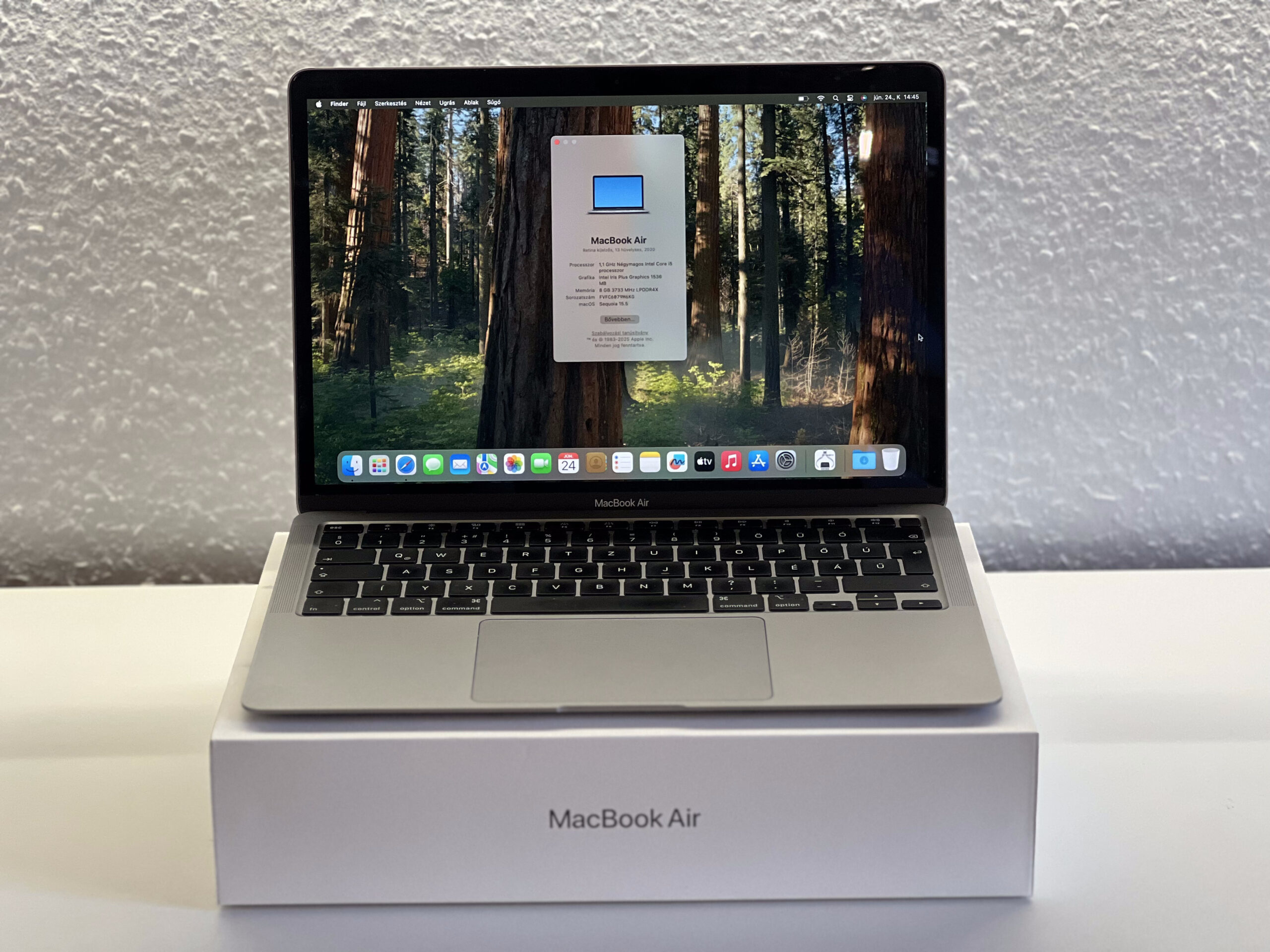 Hibátlan MacBook Air 2020 13 512GB 2 ÉV Garanciával Számlával