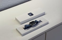 Apple Watch S9 Silver CEL 45MM 2 ÉV Garanciával Számlával Aksi 99%