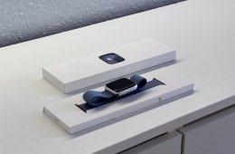 Apple Watch S9 Silver CEL 45MM 2 ÉV Garanciával Számlával Aksi 99%