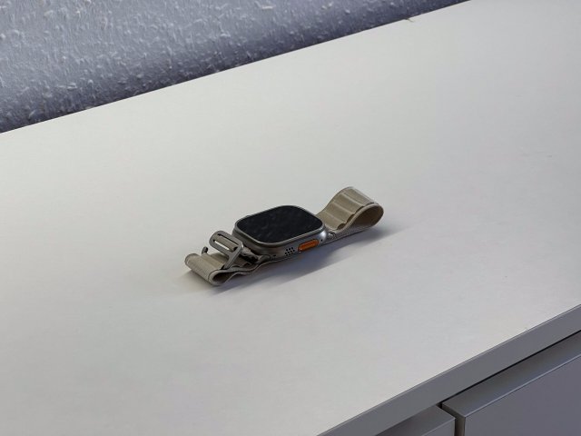 Hibátlan Apple Watch Ultra Natural Titanium 49MM 2 ÉV Garanciával Számlával