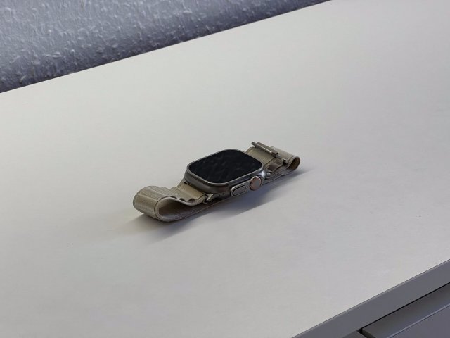 Hibátlan Apple Watch Ultra Natural Titanium 49MM 2 ÉV Garanciával Számlával