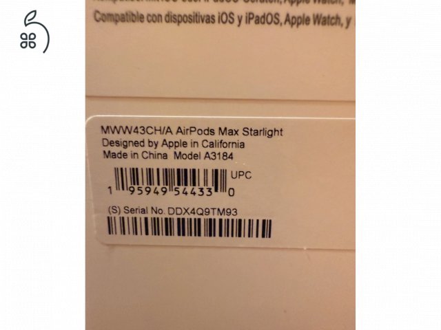 Apple Airpods Max 2024 Starlight