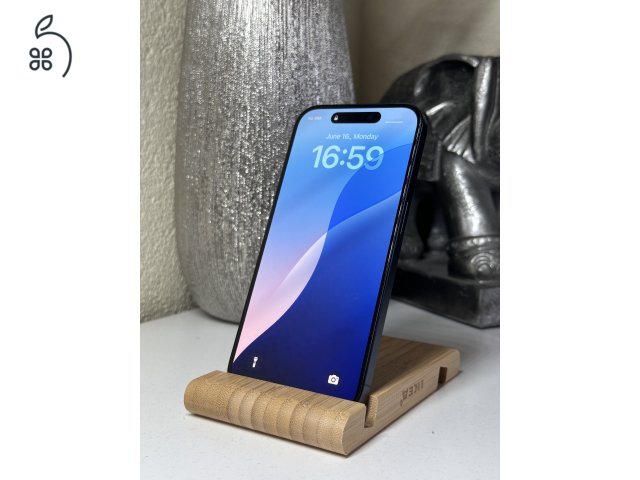  iPhone 15 Pro 256GB Kék, Független - Garancia, Számla 