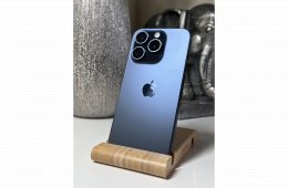  iPhone 15 Pro 256GB Kék, Független - Garancia, Számla 