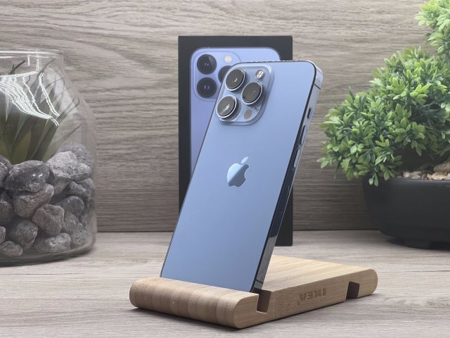 Hibátlan iPhone 13 Pro Sierra Blue 256GB 2 ÉV Garanciával Számlával Aksi 100%