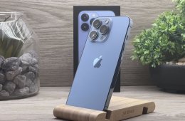 Hibátlan iPhone 13 Pro Sierra Blue 256GB 2 ÉV Garanciával Számlával Aksi 100%