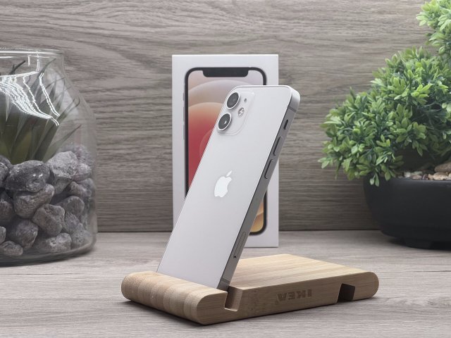 iPhone 12 Mini White 64GB 2 ÉV Garanciával Számlával Aksi 100%