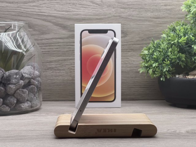 iPhone 12 Mini White 64GB 2 ÉV Garanciával Számlával Aksi 100%
