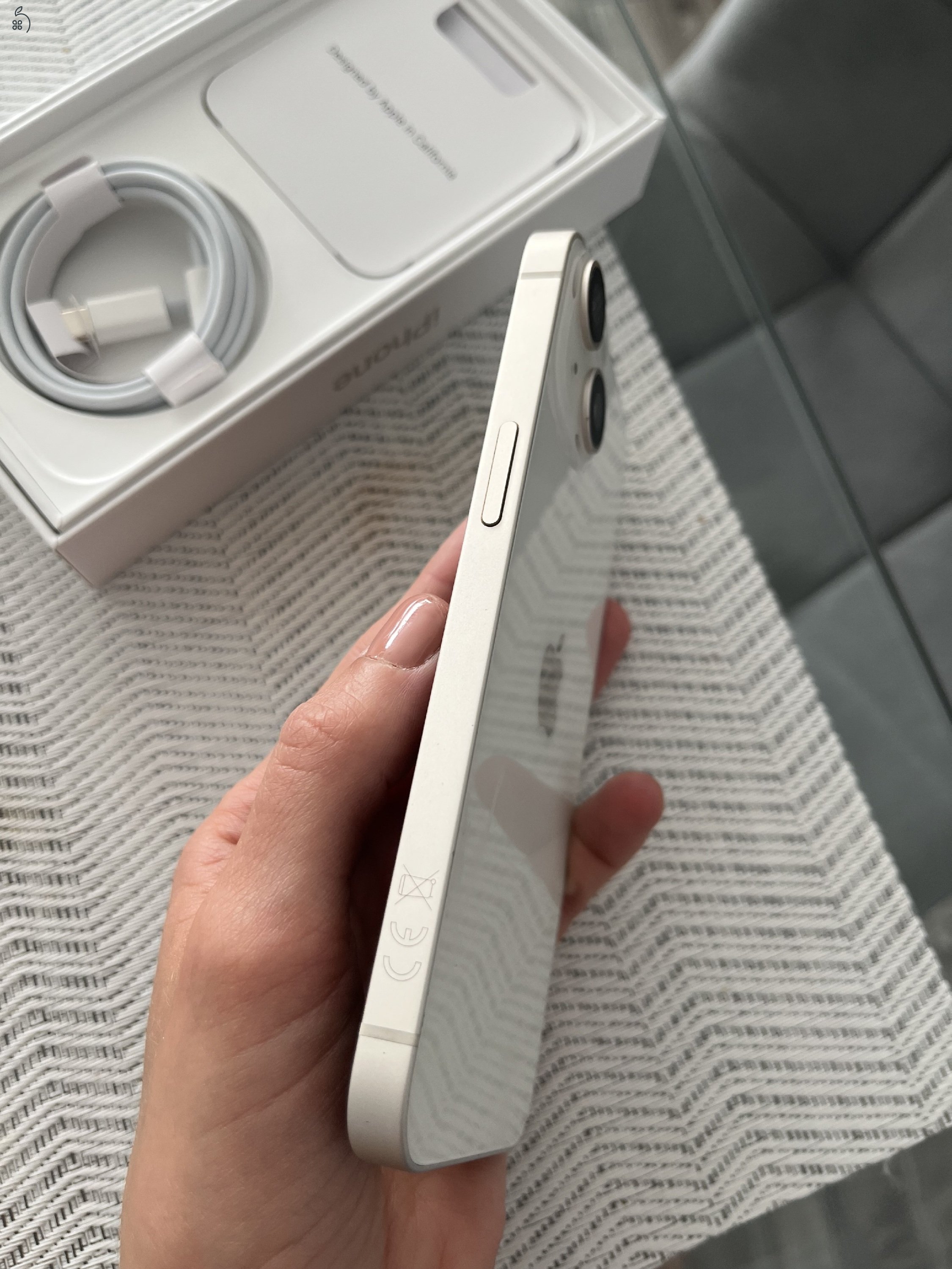 iPhone 14 – 128 GB – Starlight – Újszerű állapot – FÜGGETLEN