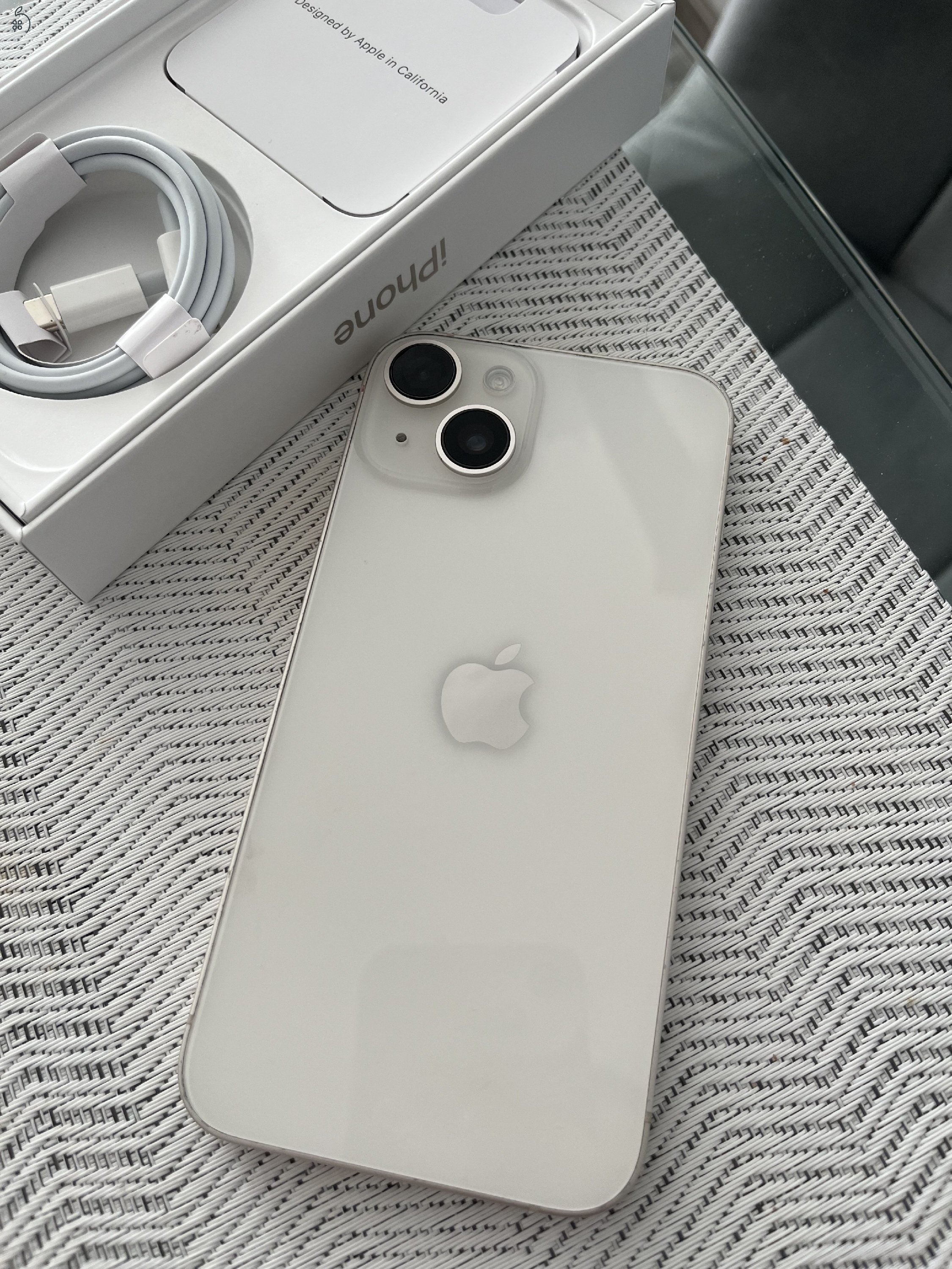 iPhone 14 – 128 GB – Starlight – Újszerű állapot – FÜGGETLEN