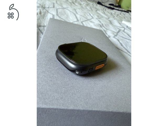 Apple Watch Ultra 2 Black Titanium+fekete Ocean Band