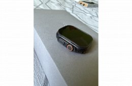 Apple Watch Ultra 2 Black Titanium+fekete Ocean Band