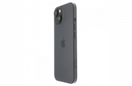!! 1 ÉV GARANCIA !! Apple iPhone 15 128 GB Black 100%