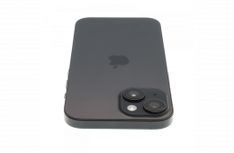!! 1 ÉV GARANCIA !! Apple iPhone 15 128 GB Black 100%
