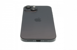 !! 1 ÉV GARANCIA !! Apple iPhone 15 128 GB Black 100%
