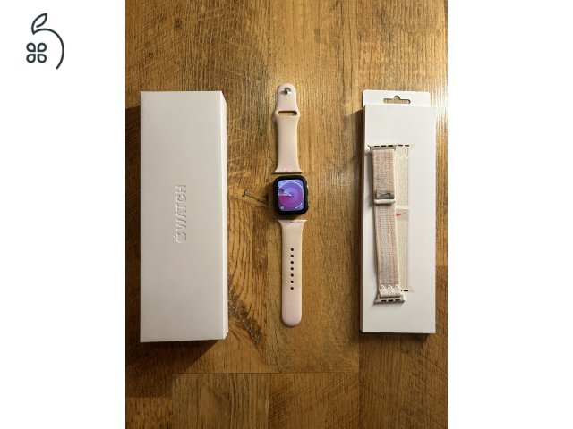 Eladó Apple Watch S9 41mm, GPS+Cellular, Apple Nike szövetszíjjal