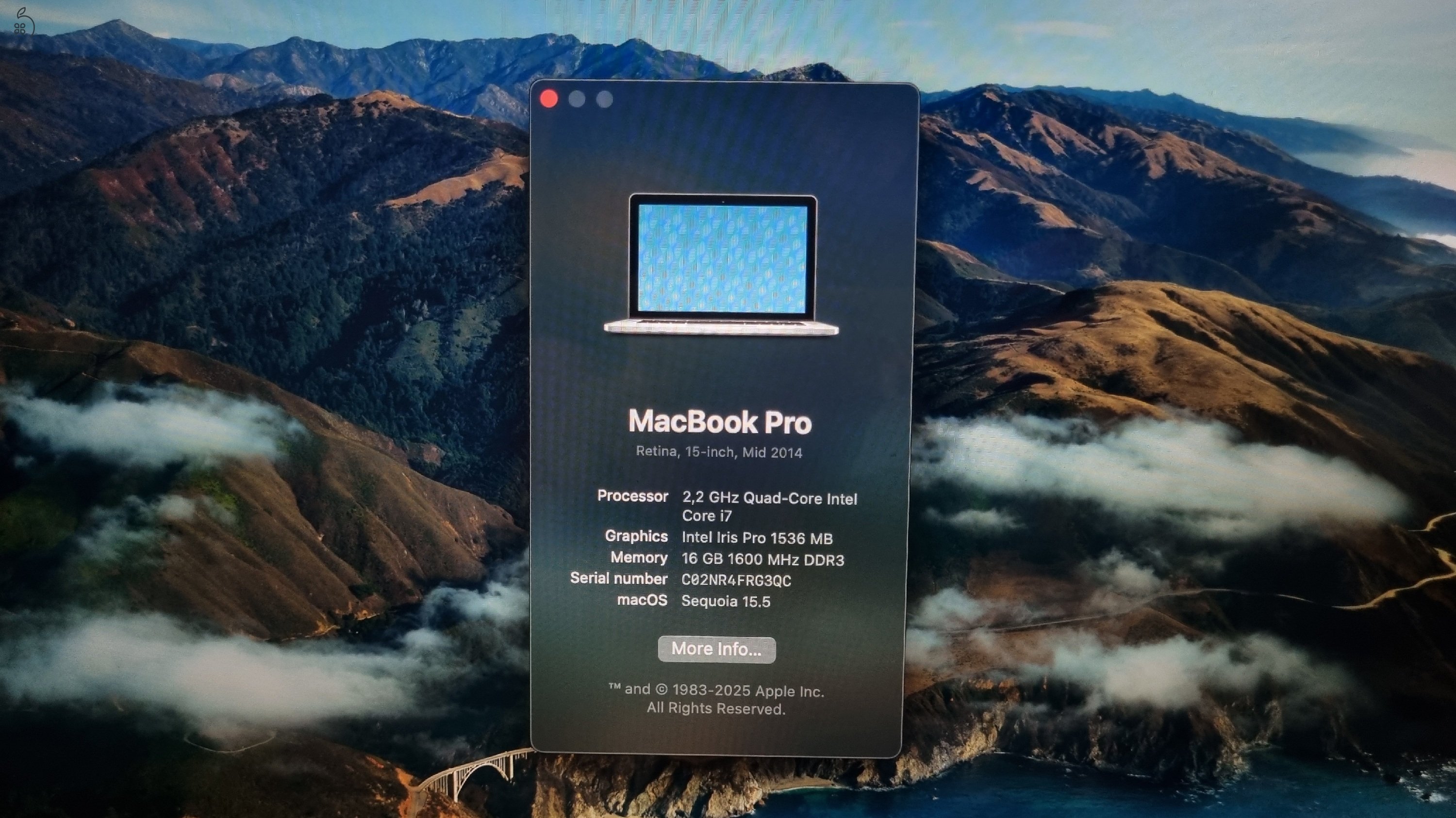 Apple MacBook Pro 15