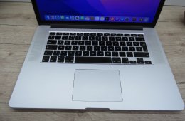 Apple Retina Macbook Pro 15 - 2015 Mid - Használt, karcmentes - AMD Radeon R9