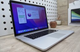 Apple Retina Macbook Pro 15 - 2015 Mid - Használt, karcmentes - AMD Radeon R9