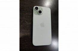 iPhone 15 – 128GB – Zöld – Újszerű állapotban! ????????
